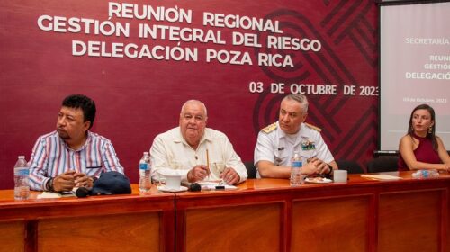 Reunión Regional en Poza Rica Impulsa la Gestión Integral del Riesgo en Sector Educativo
