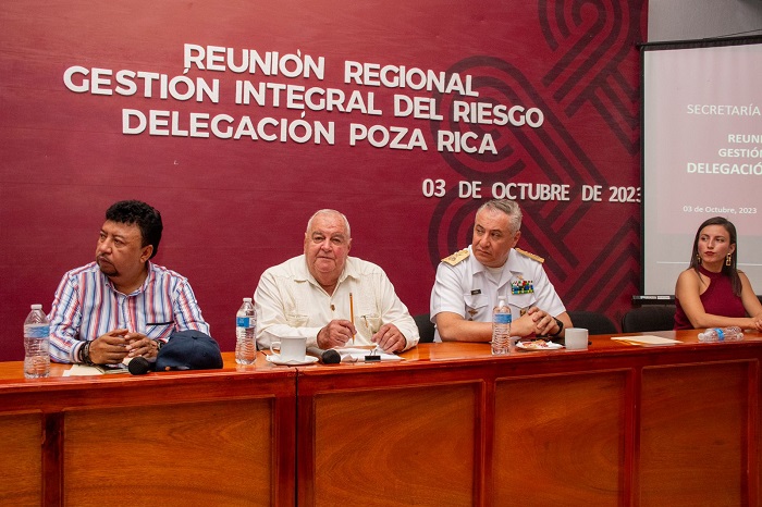 Reunión Regional en Poza Rica Impulsa la Gestión Integral del Riesgo en Sector Educativo