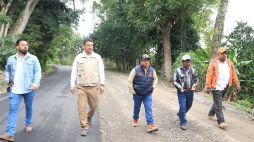 Obra pública no se detiene