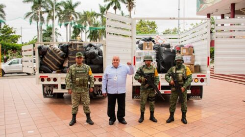 Fernando Remes Garza envía 6.5 toneladas de apoyos a damnificados de Guerrero