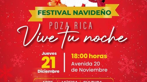 Se acerca Festival Navideño "Vive tu Noche"