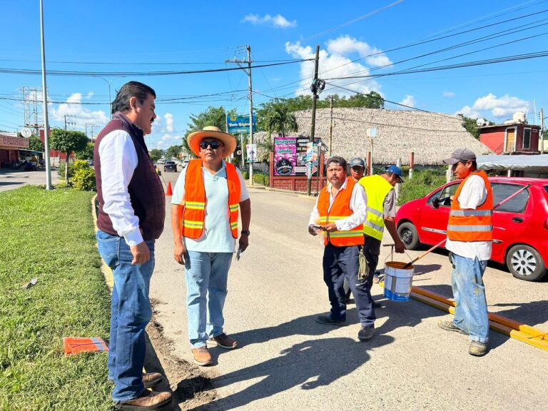 Continúa embellecimiento de Tihuatlán