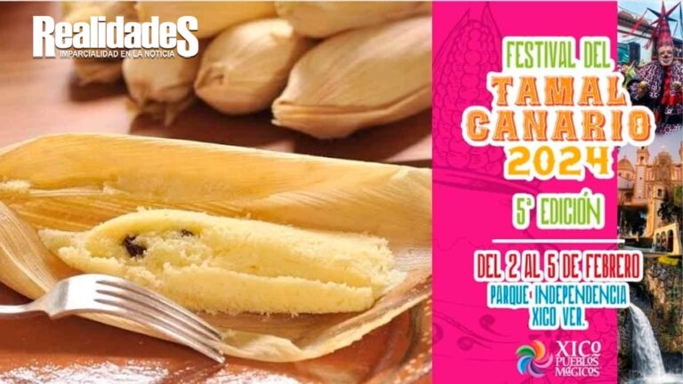 Del 2 al 5 de febrero, Xico se llena de sabores en la quinta edición del Festival del Tamal Canario