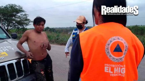 Joven Ebrio Realiza Clavado de 50 Metros en Río Moctezuma